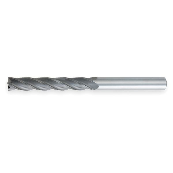 End Mill, Carbide, TiAlN, 3/4, 4 FL, Sq End
