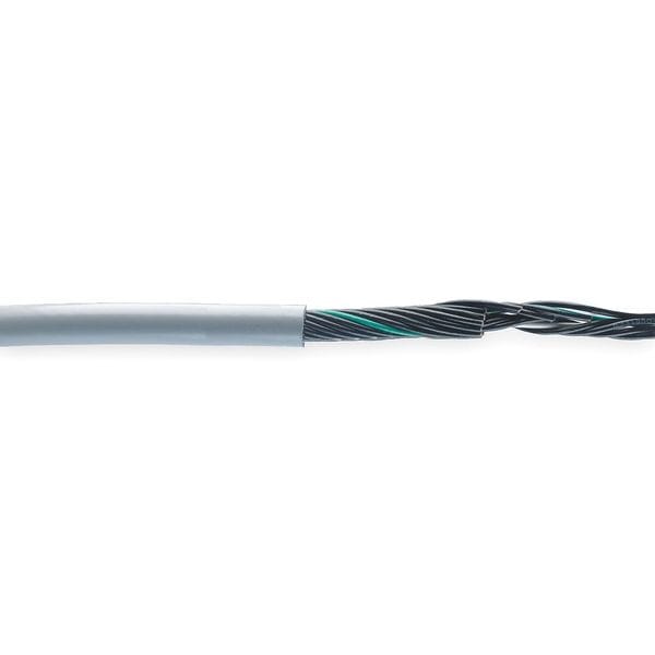 18 AWG 4 Conductor Continuous Flex Tray Cable 600V GY