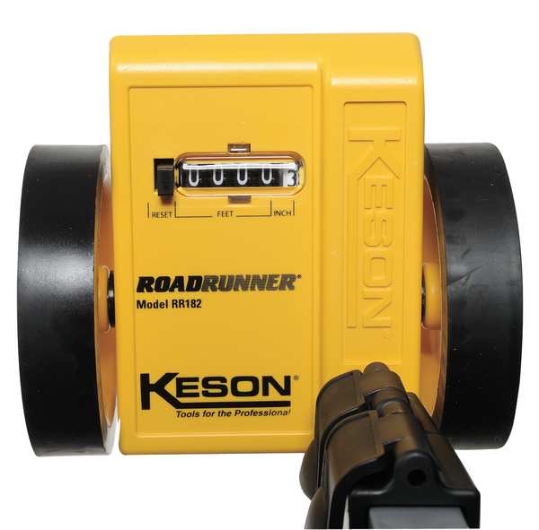 Measuring Wheel, Dual, 1 Ft, Solid, 10,000Ft