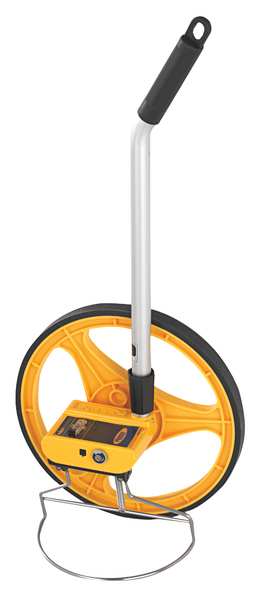 Measuring Wheel, 3 Ft, Spoked, 10000Ft