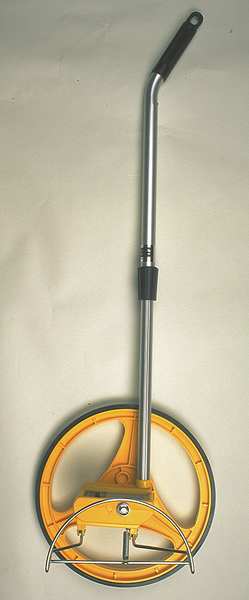 Measuring Wheel, 3 Ft, Spoked, 10000Ft