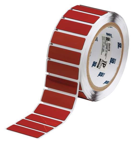 Label, Red, Labels/Roll: 500