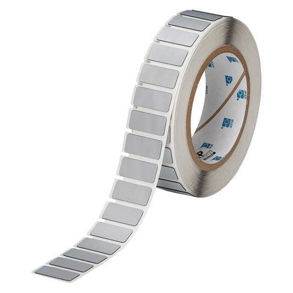 Label, Silver, Labels/Roll: 500