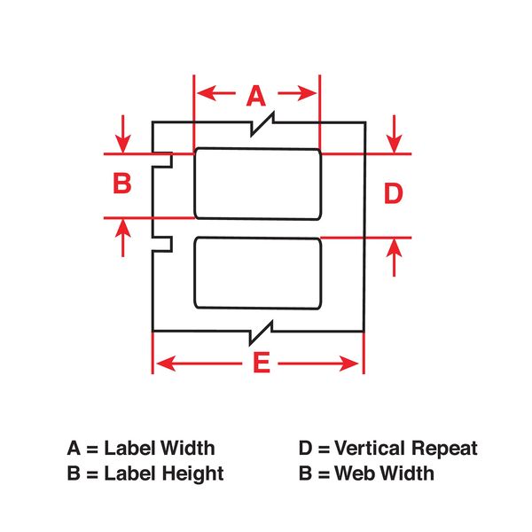 Label, Green, Labels/Roll: 500