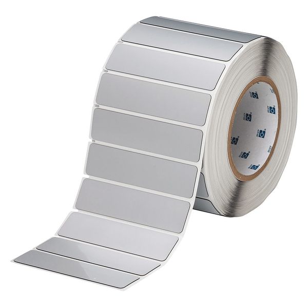 Label, Silver, Labels/Roll: 500