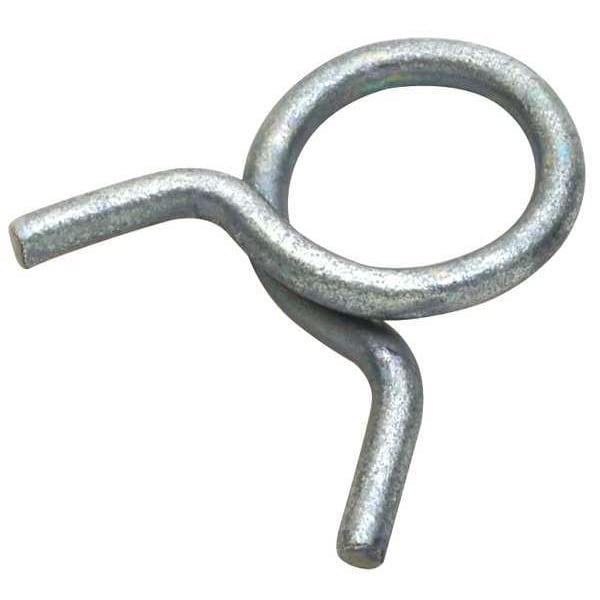 Hose Clamp, Dia 0.531x0.092, Grn, PK100
