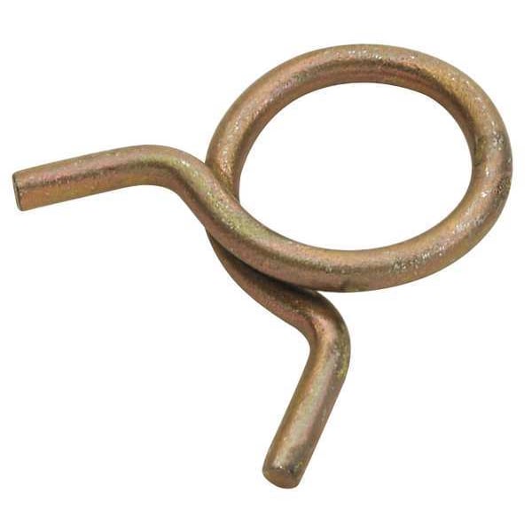 Hose Clamp, Dia 2.000x 0.177, Ylw, PK25