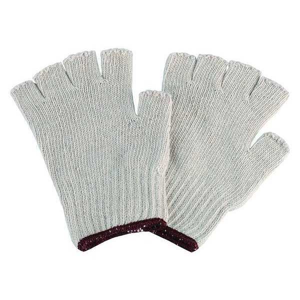 Knit Gloves, Poly/Cotton, L, PR