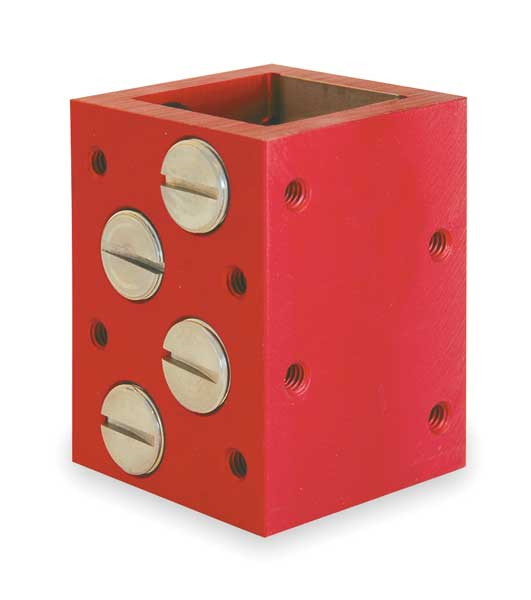 Square Bearing, 2 Sided, 4 In L, For PST16