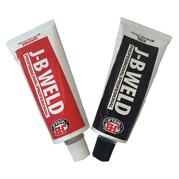 Epoxy Adhesive, Two 5 fl oz Tubes, Dark Gray, 1:1 Mixing Ratio, 6 hr Functional Cure