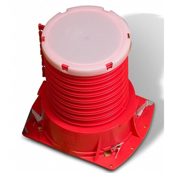 Pipe Cast-In, 6 In., For Plastic Pipe