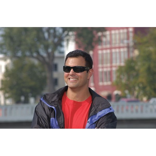 Safety Glasses, Wraparound Amber Polycarbonate Lens, Anti-Fog, Scratch-Resistant