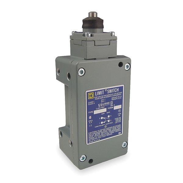 Hazardous Location Limit Switch, Wobble Stick, 2NC/2NO, 10A @ 600V AC
