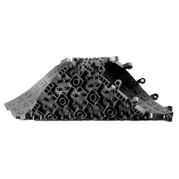 Interlocking Antifatigue Mat Tile Vinyl 18 in 18 in 7/8 in