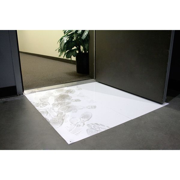 Tacky Mat, White, 24 x 36 In, PK4