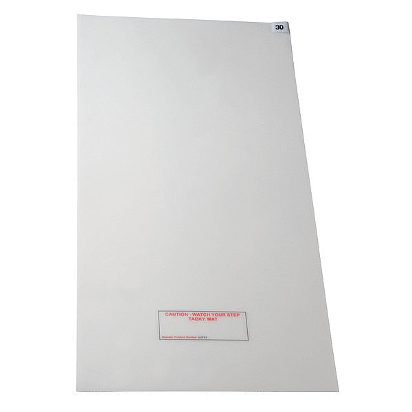 Tacky Mat, White, 36 x 60 In, PK4