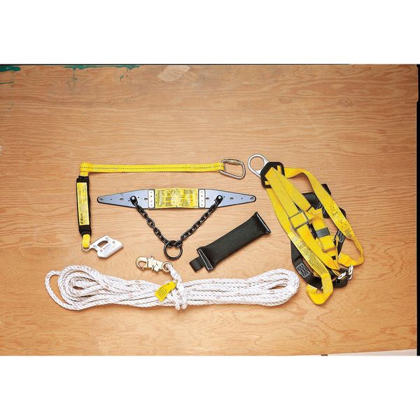 Harness and Vertical Lifeline Kit, Size: Universal