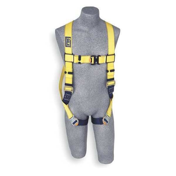 Full Body Harness, Vest Style, Universal, Repel(TM) Polyester, Yellow