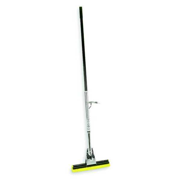 Sponge Wet Mop, Snap On Connection, Yellow
