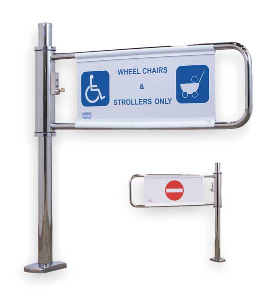 Exit Left Hand Gate, Lockable, Mirror, 2-Way