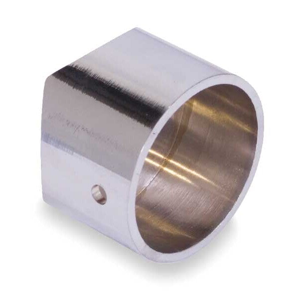 Rail Fitting, Brushed Chrome