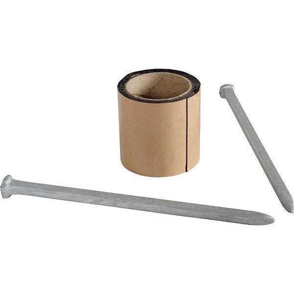 Asphalt Mounting Kit, Rubber, Steel, Gray