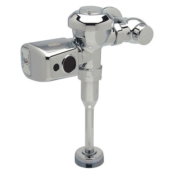 1.5 gpf, Urinal Automatic Flush Valve, Chrome, 3/4 in IPS