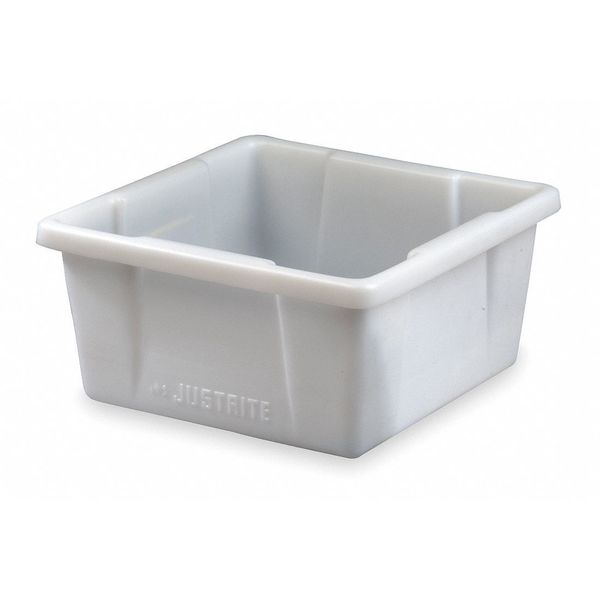 white Polyethylene Can Spill Tray