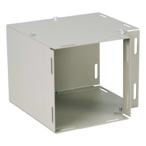 Wireway, Elbow, 90 Degree, 4x4 Sq In, Gray