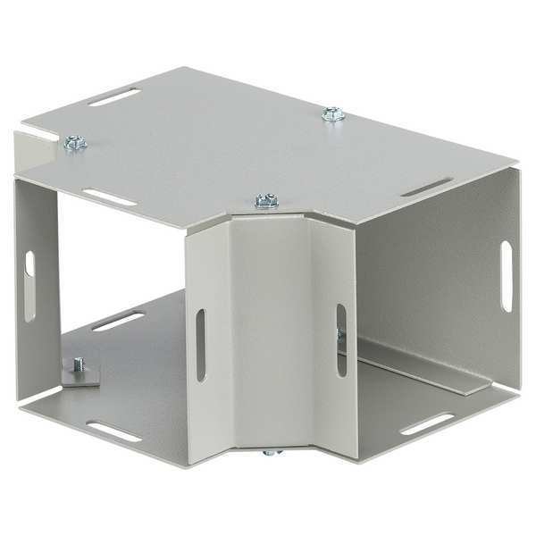 Wireway, Tee, 6x6 Sq In, 16 Gauge, Steel
