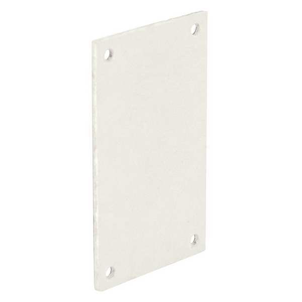 Wireway, Panel Adapter, 6x6 Sq In, Gray