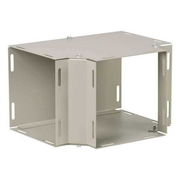 Wireway, Tee, 4x4 Sq In, 16 Gauge, Steel