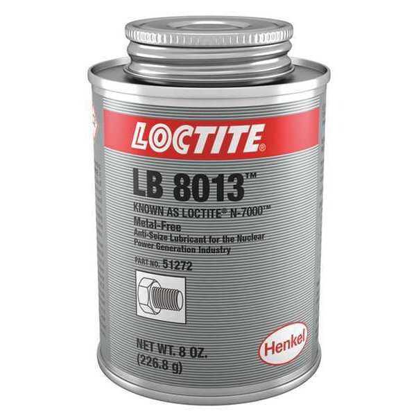 Anti Seize, 8 oz. Brush Top Can, Paste LB 8013(TM) N-7000(TM)