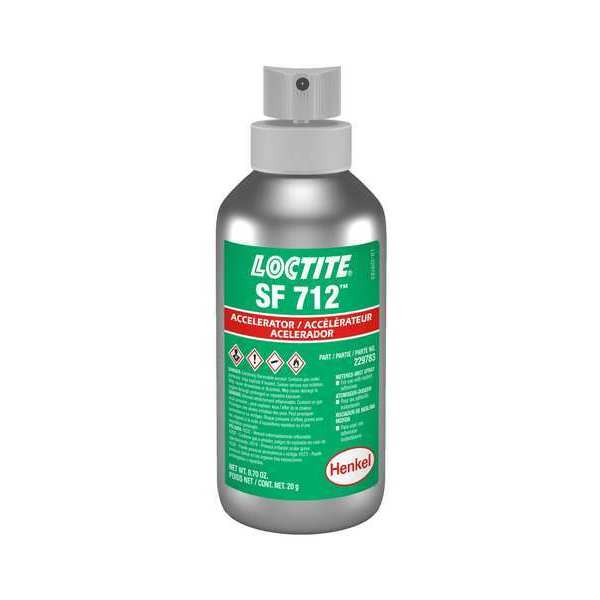 Accelerator, SF 712 Series, Clear, 0.7 fl oz, Aerosol Can