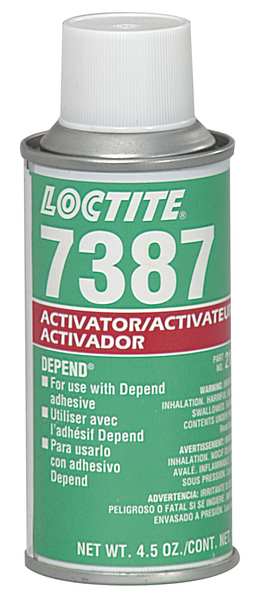 Activator, SF 7387 Series, Light Brown, 4.5 fl oz, Aerosol Can