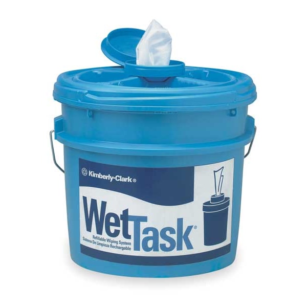 Dry Wipe Roll, White, Hydroknit, Wet Task for Solvents, 275 Wipes, 9 in x 15 in