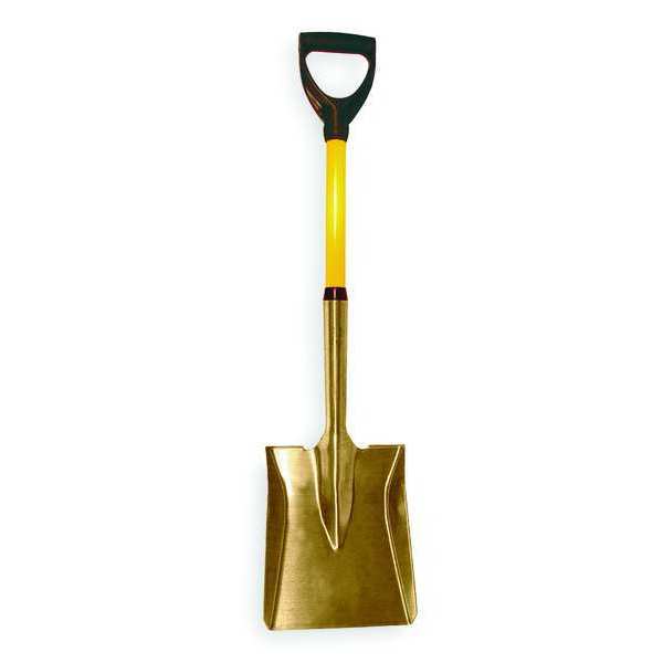 Square Shovel, 22 In Handle, 9x11In Blade