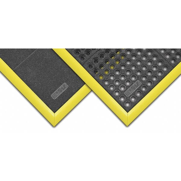 Interlocking Mat Edging Nitrile Rubber 3 ft 2 in 3/4 in