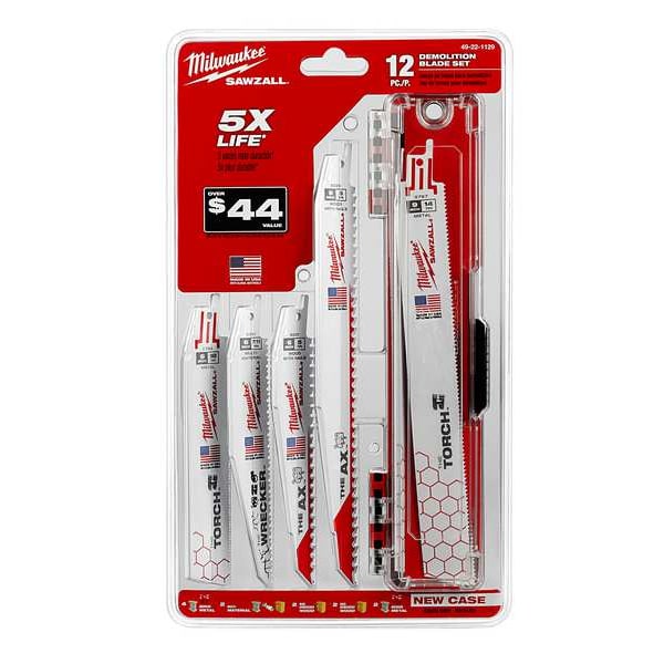 SAWZALL Demolition Blade Set - 12PC