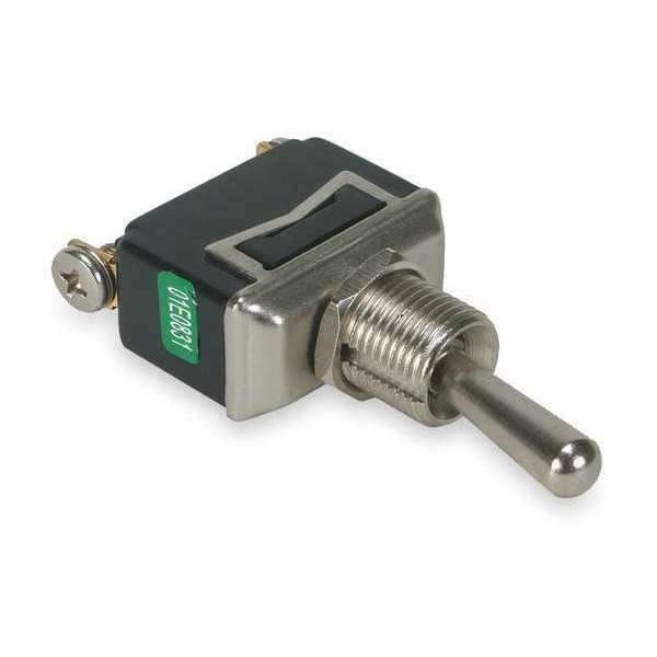 Toggle Switch, SPST, 15A @ 277V, Screw