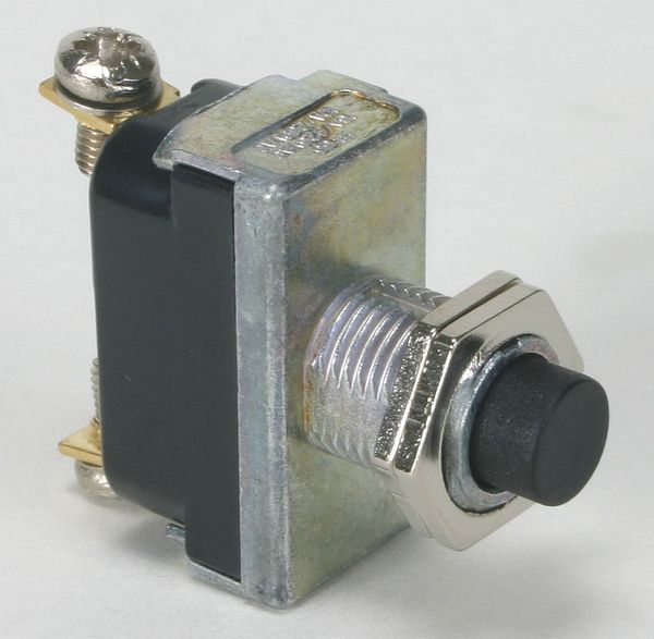 Miniature Push Button Switch, 16A @ 125V