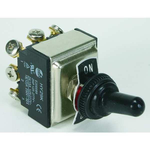 Toggle Switch, 3PDT, 15A @ 277V, Screw
