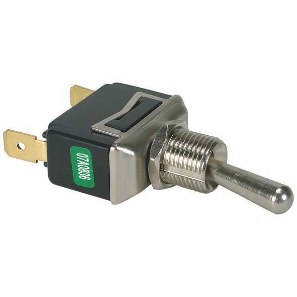 Toggle Switch, SPST, 15A @ 277V, QuikConnct