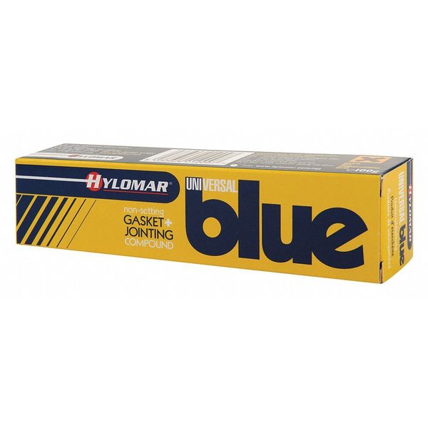 Non-Setting, Non-Hardening Gasket Sealant, 100 g, Blue, Temp Range -58 to 572 Degrees F