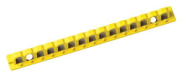 Breaker Lockout, Rail, 8 In, 15 Holes,