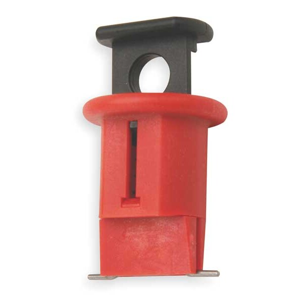 Breaker Lockout, Mini, Pin Wide, Pushbutton