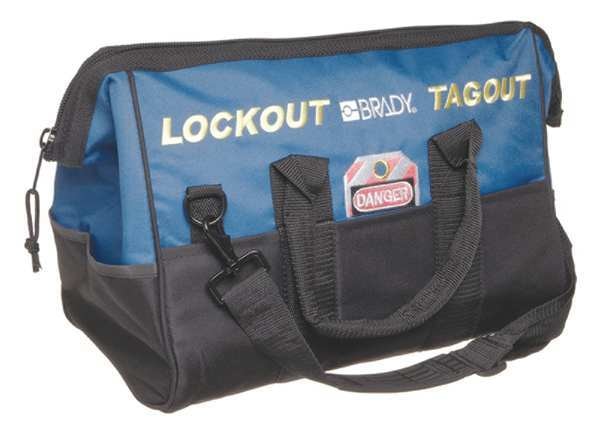 Lockout Bag, Unfilled, Blue