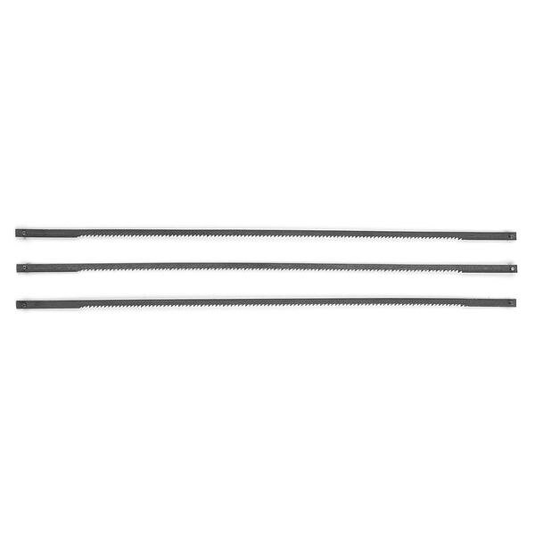 Coping Saw Blade, Fine, 21 TPI, 6.5 L, PK3