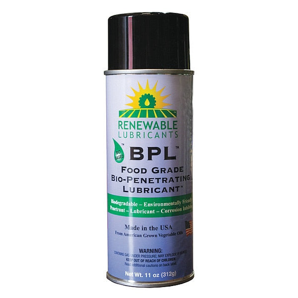 Biodegradable Lubricant, Aerosol, 10 Oz.