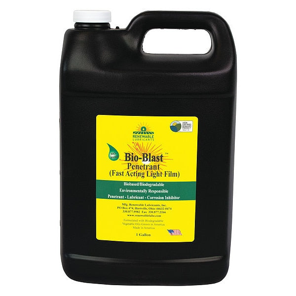 Penetrant Lubricant, Bio-Blast, 1 Gal.
